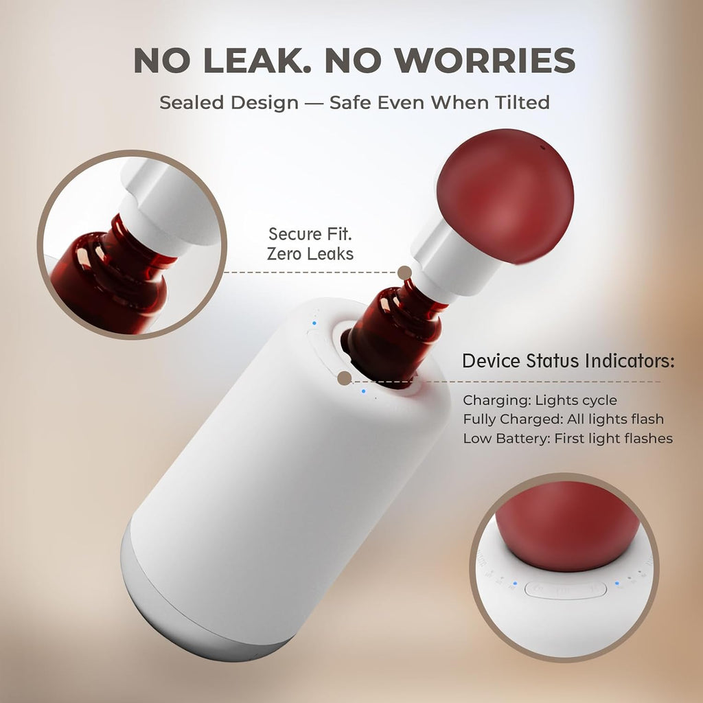 Rechargeable Waterless Scent Diffuser, 1,000 Sq. Ft.