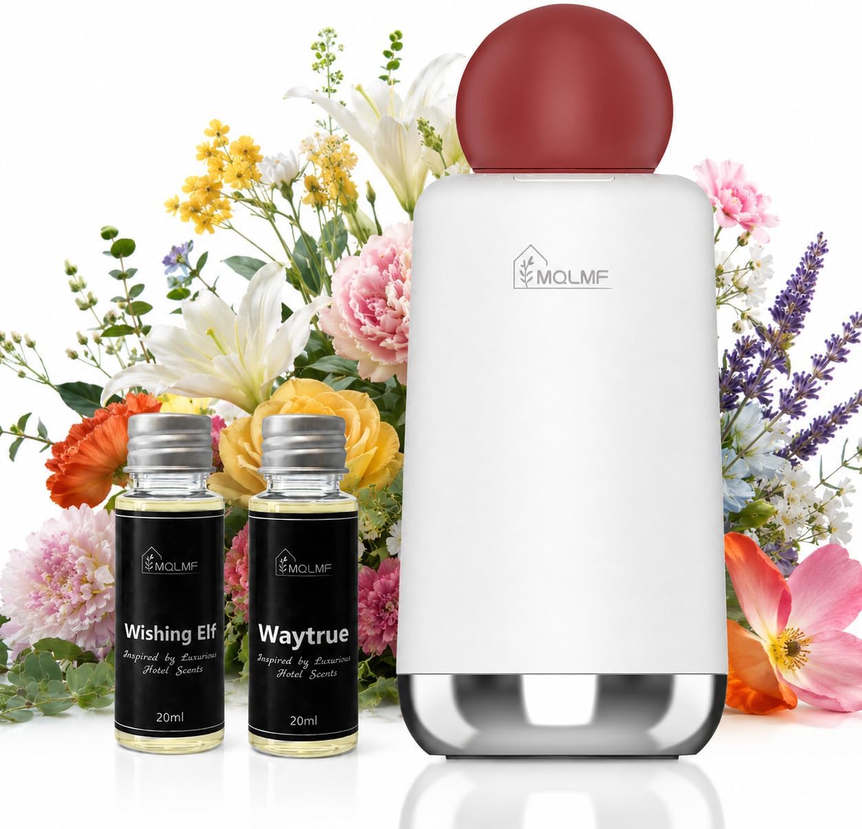 Rechargeable Waterless Scent Diffuser, 1,000 Sq. Ft.