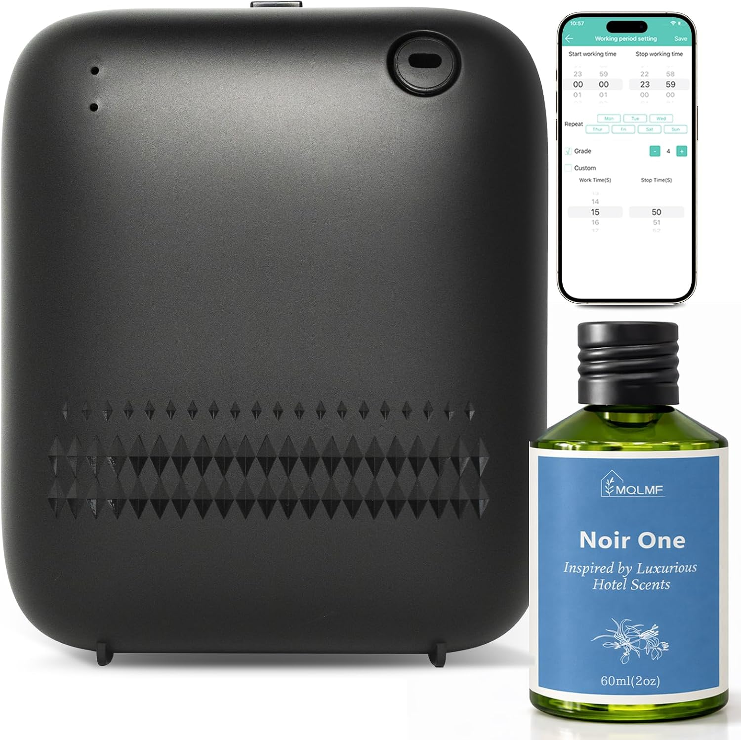 Wall-Mounted Waterless Scent Diffuser, 2,000 Sq. Ft.
