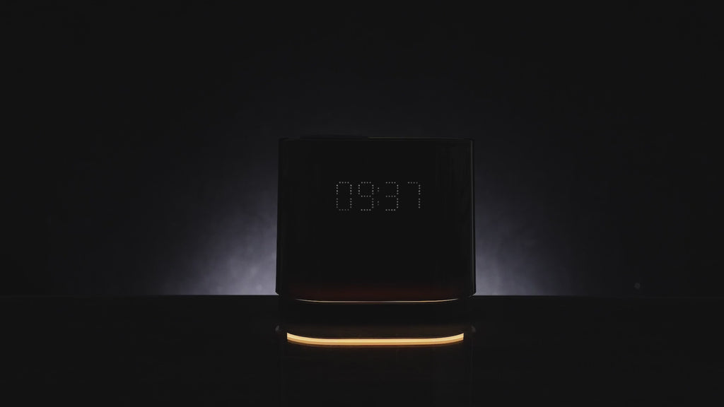 Waterless Diffuser for Home,1500 Sq Ft,LED Clock Display & Ambient Light, Smart Aroma Diffuser APP,Ultra Quiet Scent Air Machine, 4 Scent Levels, 1/3/6/12H Timer, 60ml