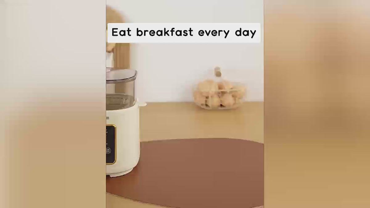 Electric Hard Boiled Egg Cooker & Mini Food Steamer,24H Delay Start