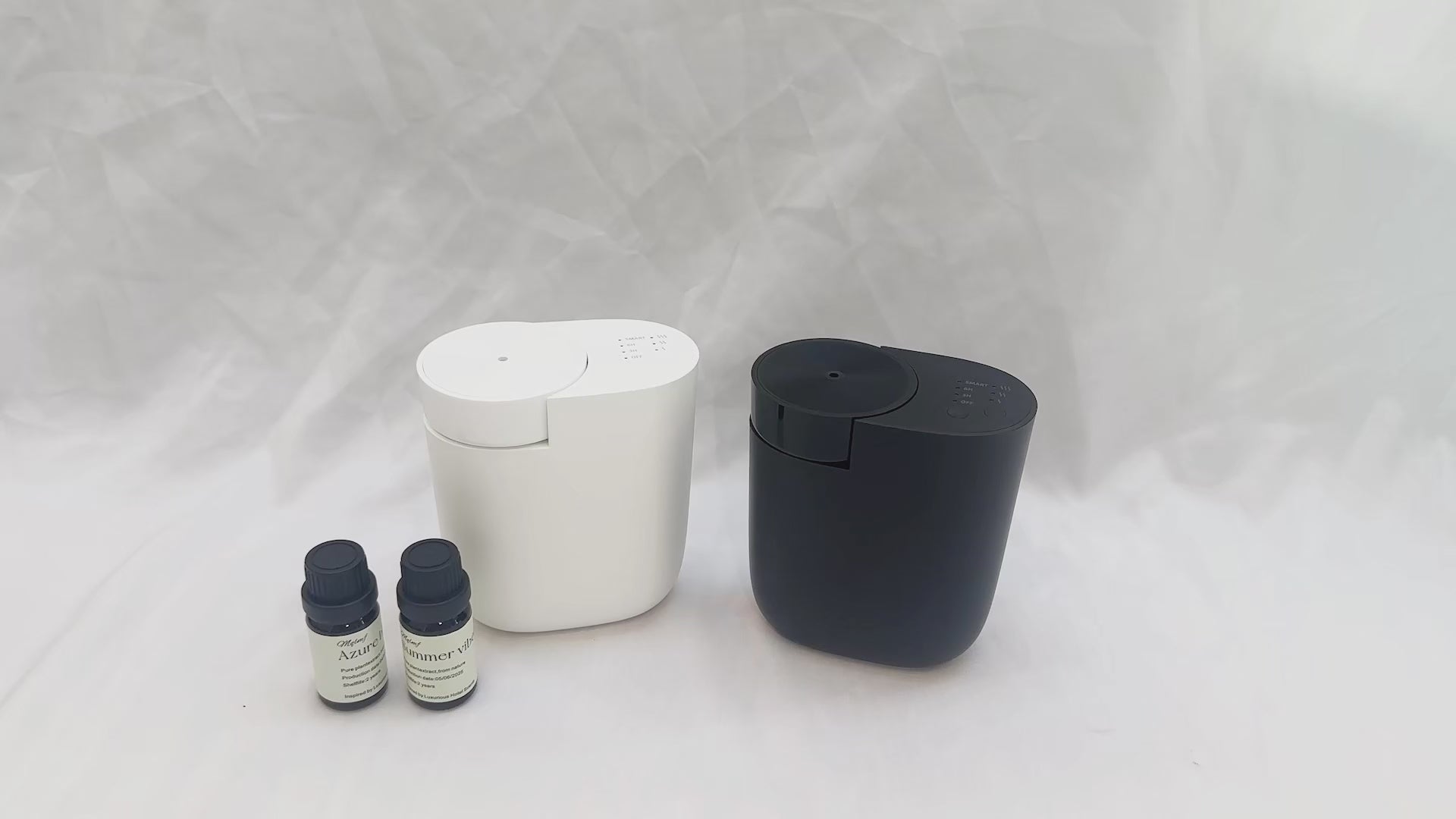 Plug-In Waterless Scent Diffuser with 3 × 20 ml Oils, 800 Sq. Ft.